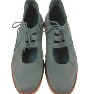 ARCHE Blue Suede Lace-up Shoes Size 40